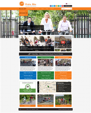 Web Design by Impressive Solutions for Praha Bike | Design: #2651018