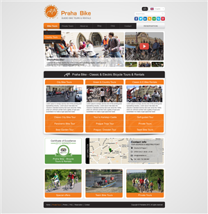 Web Design by Impressive Solutions for Praha Bike | Design: #2672681