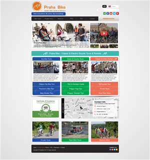 Web Design by Impressive Solutions for Praha Bike | Design: #2724789