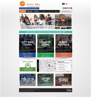 Web Design by Impressive Solutions for Praha Bike | Design: #2758778