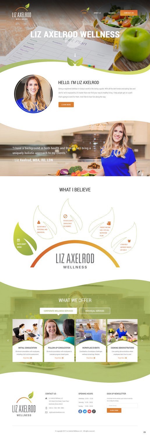 Wordpress Design by pb for this project | Design #15931599