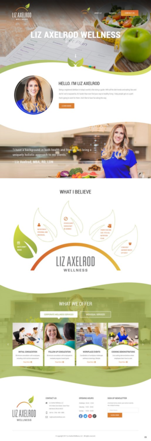 Wordpress Design by pb for this project | Design: #15931599