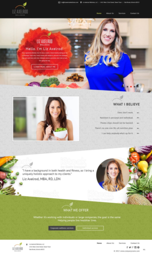 Wordpress Design by pb for this project | Design: #15931601