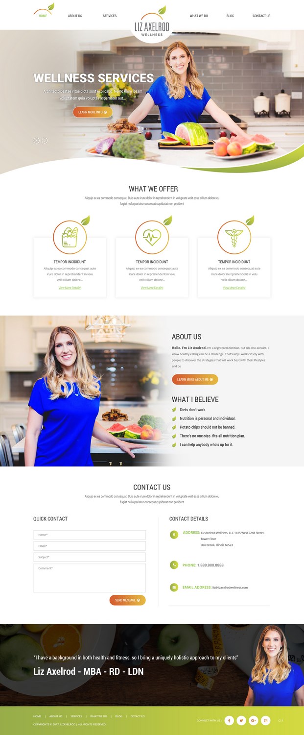 Wordpress Design by pb for this project | Design #15931610