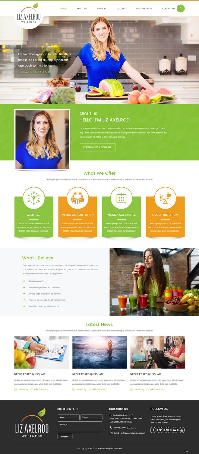 Wordpress Design by pb for this project | Design #15931611