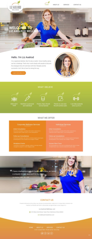 Wordpress Design by pb for this project | Design: #15931613