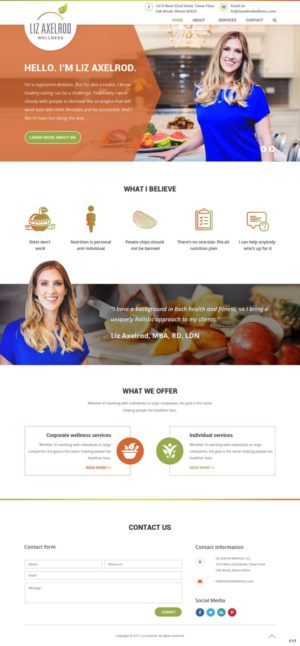 Wordpress Design by pb for this project | Design: #15931614