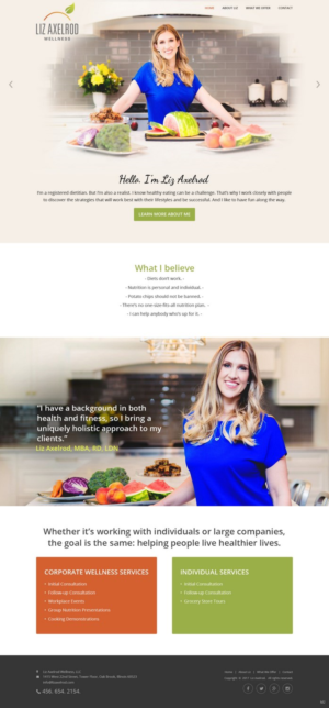 Wordpress Design by pb for this project | Design: #15940895