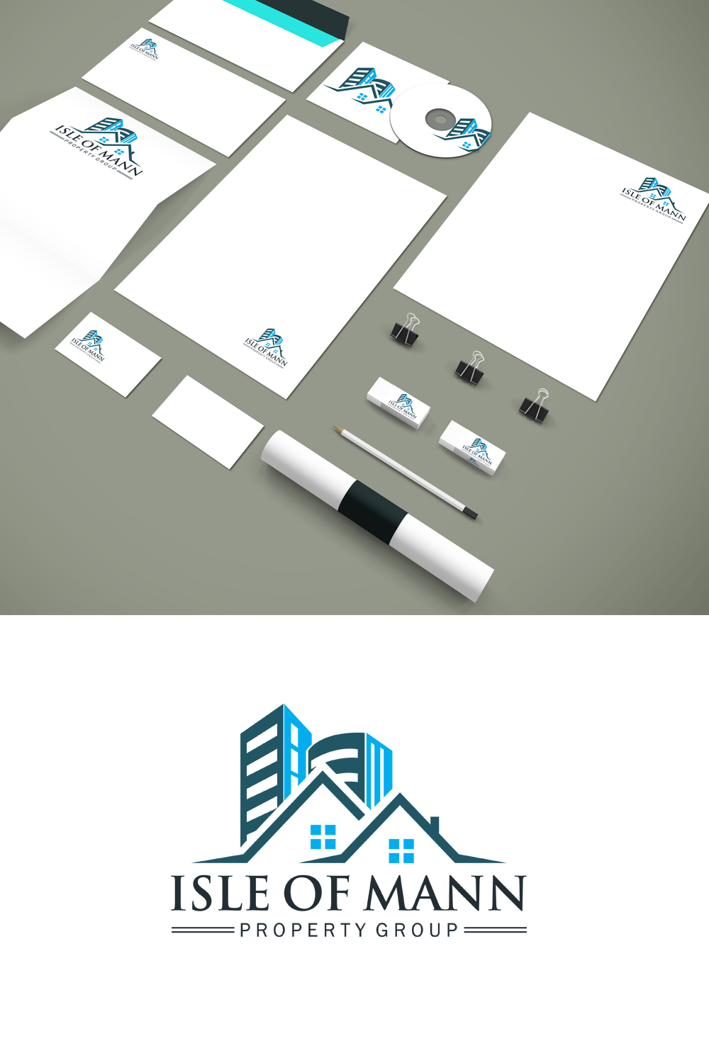Logo Design by Moat Sumona Afroz for Isle of Mann Property Group | Design #16781927