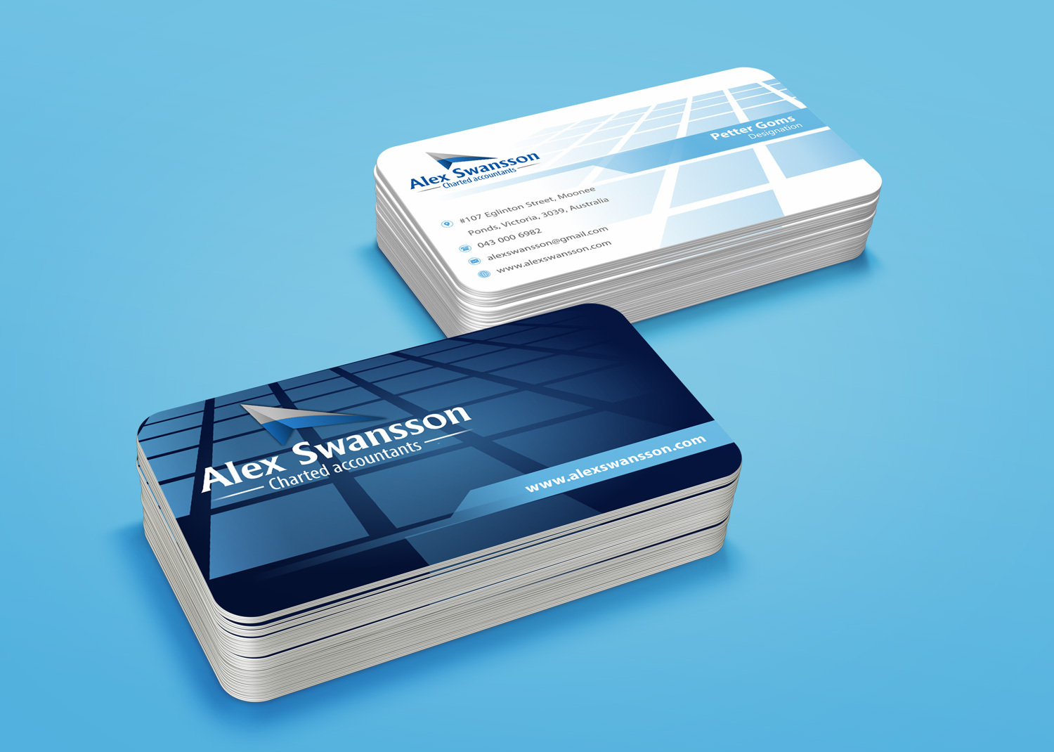 Letterhead Design by Petter Goms for this project | Design #15929447