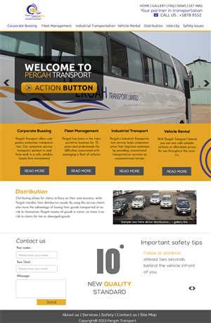 Web Design by MS Design for this project | Design #2641887