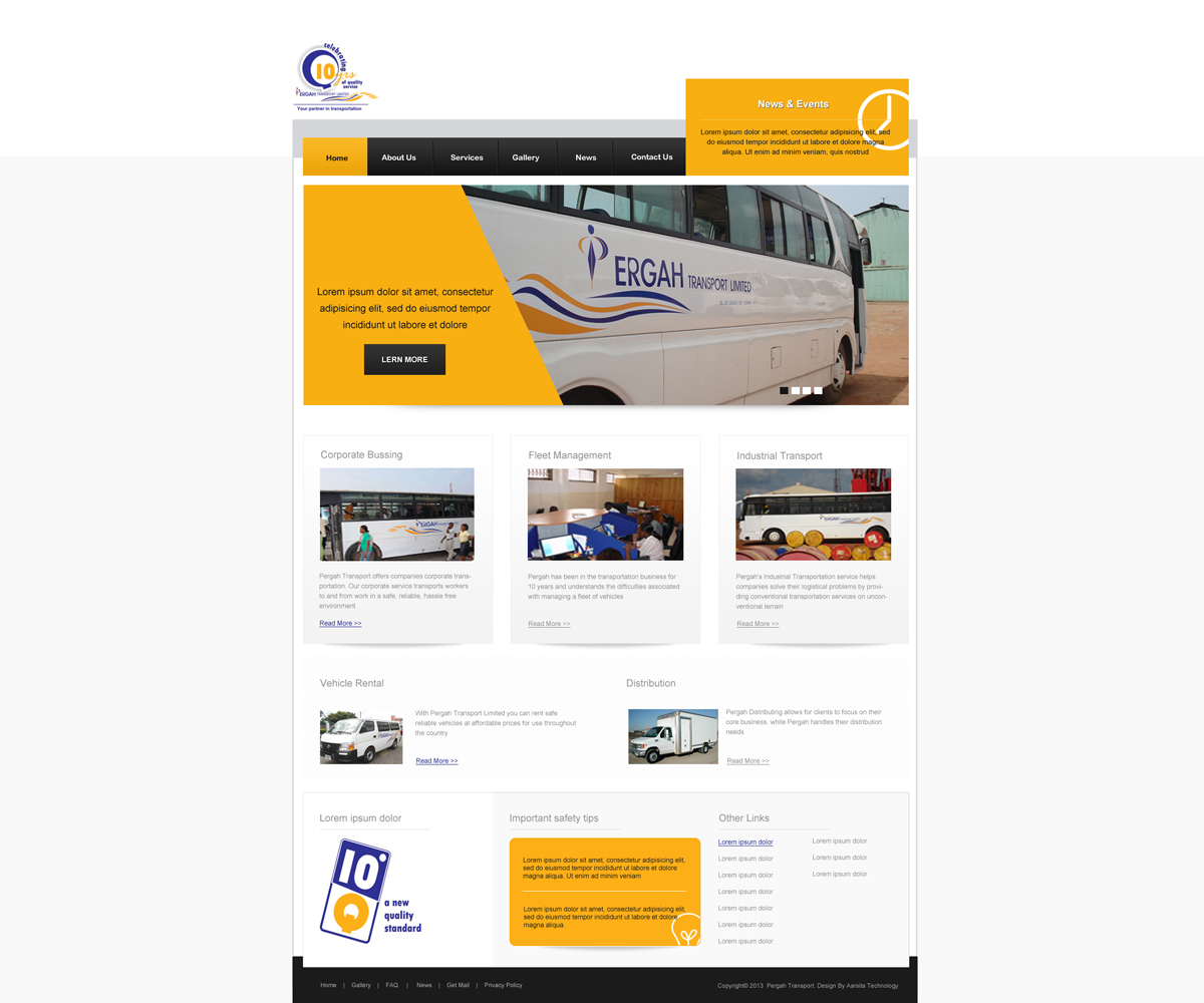 Web Design par aarsita pour ce projet | Design #2632142