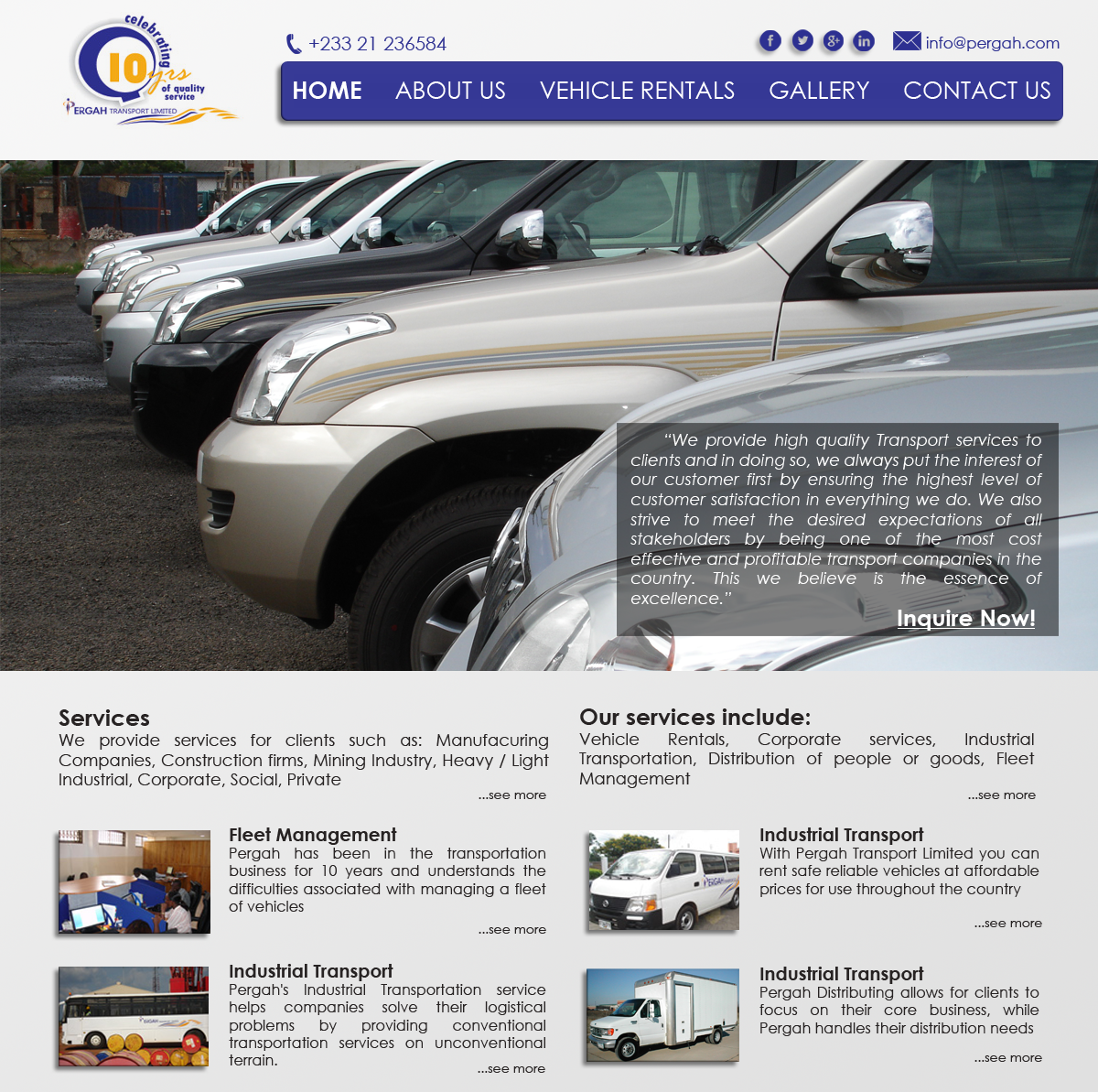 Web Design by harpcab for this project | Design #2655321