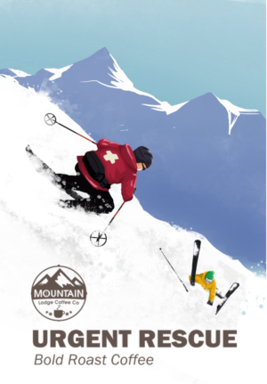 Ski Lodge Coffee Company Needs an Illustration for Coffee Bag Packaging | Illustration Design by aneskayirt