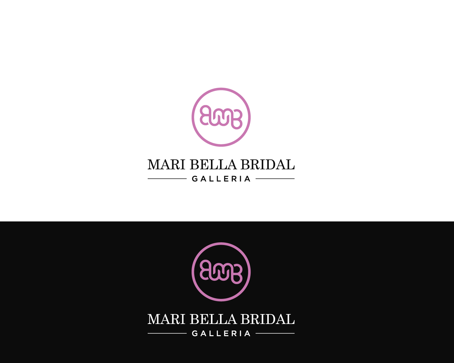 Diseño de Logo por Atec para mari bella bridal galleria | Diseño #16001531