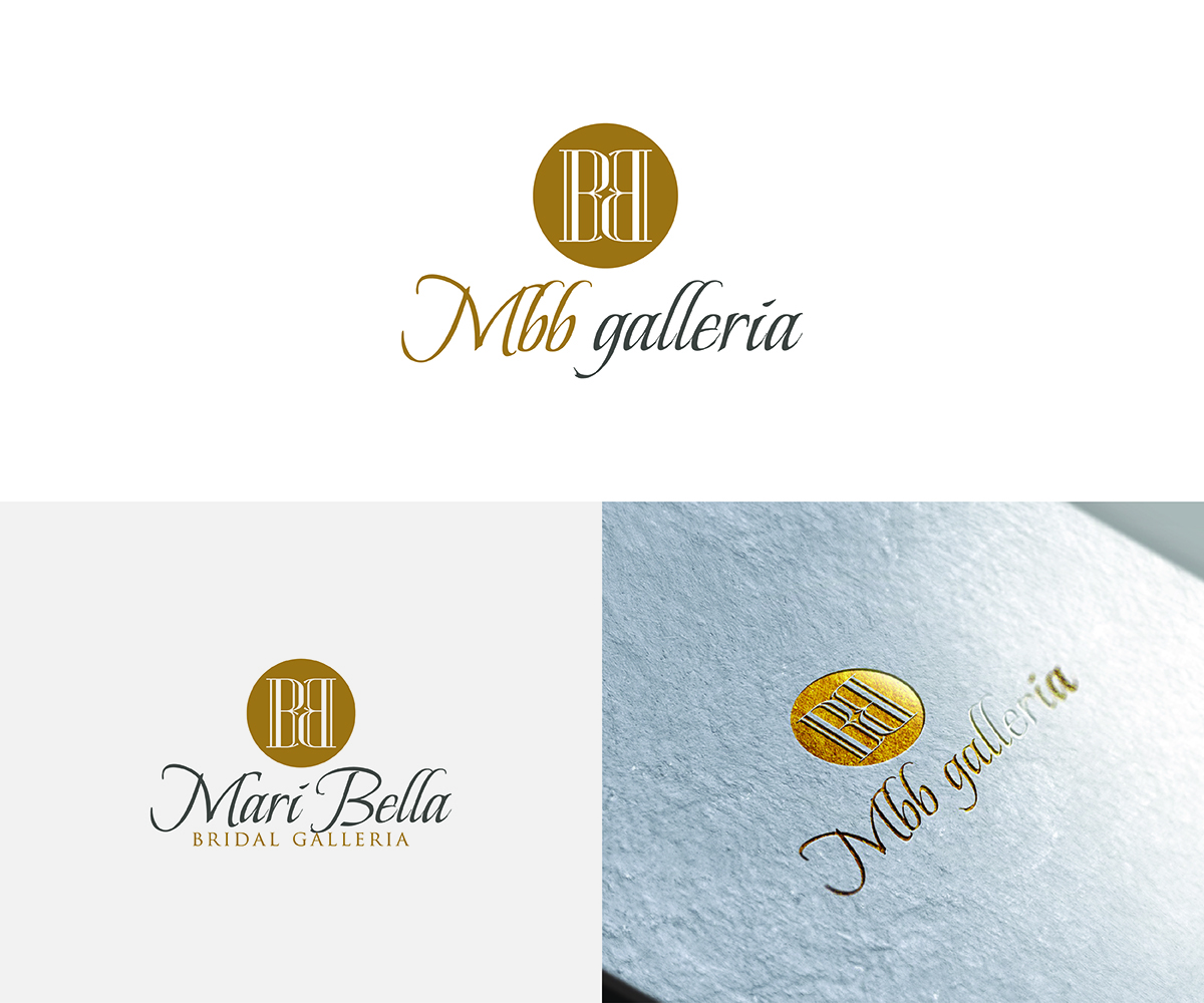 Logo-Design von Logico Artlines für mari bella bridal galleria | Design #16009400