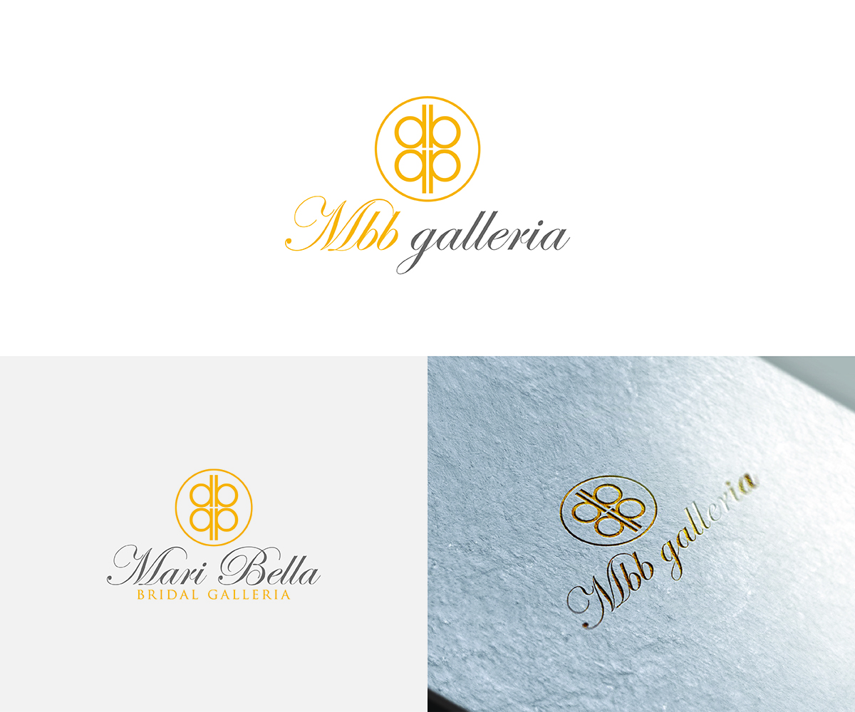 Diseño de Logo por Logico Artlines para mari bella bridal galleria | Diseño #16009401