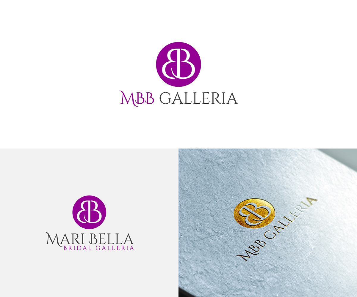Logo-Design von Logico Artlines für mari bella bridal galleria | Design #16009402