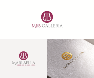 Diseño de Logo por Logico Artlines para mari bella bridal galleria | Diseño: #16009402