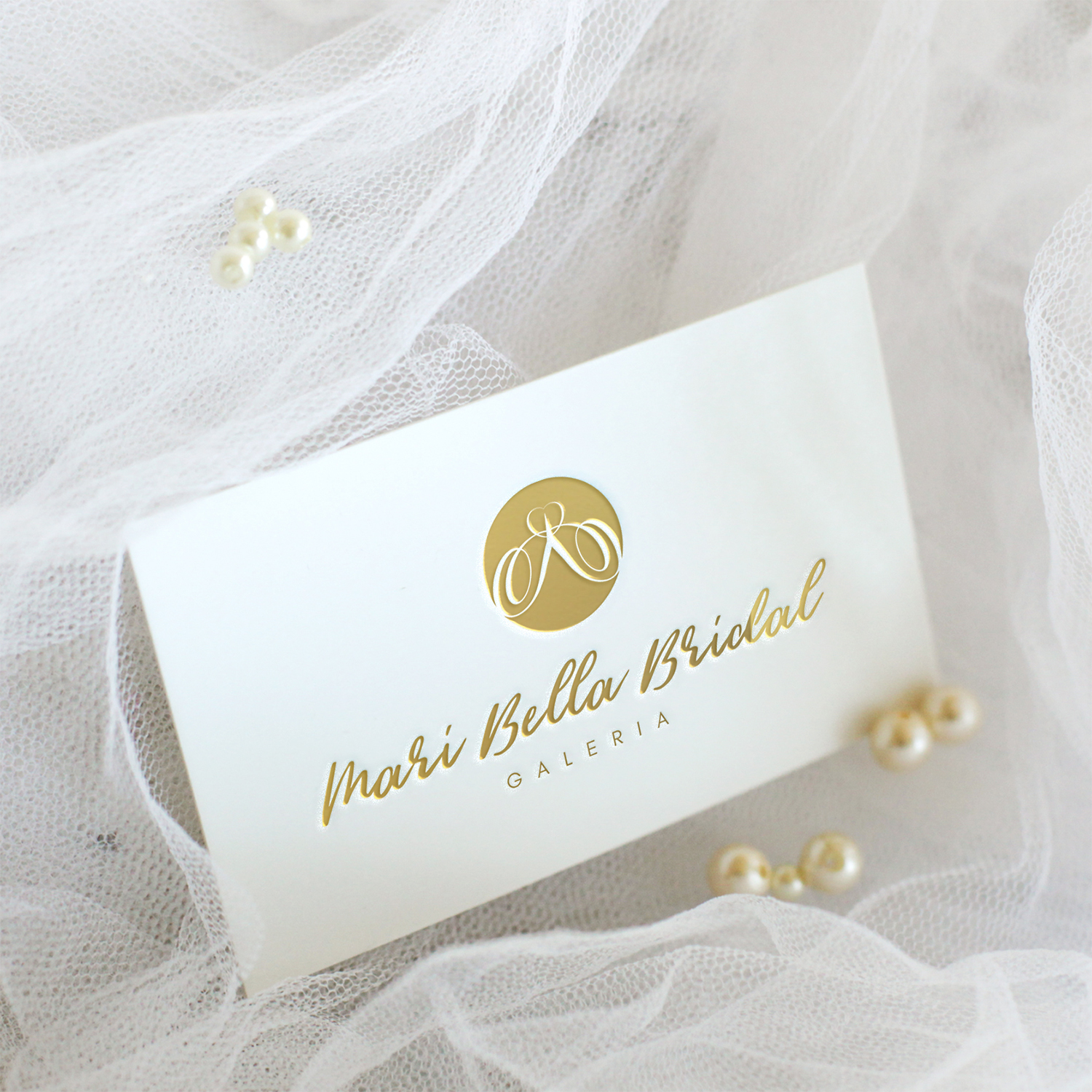 Logo Design by unme for mari bella bridal galleria | Design #16025333