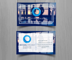 New business card/stationary for a consulting company | Business Card Design by HamzaMalik