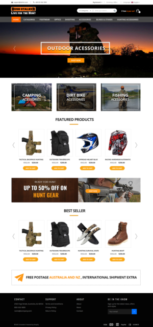 Shopify Design by Deepak Diwan