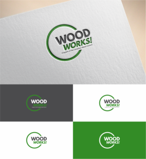 Wood WORKS! | Logo Design by MKR