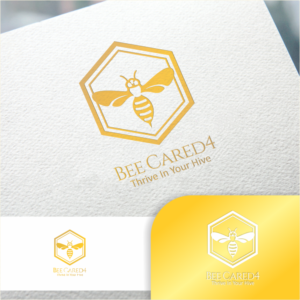 Logo Design by Arham Hidayat for Bee Cared4 | Design: #16078196