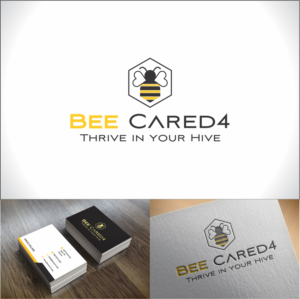 Logo Design by Robert Macwan for Bee Cared4 | Design: #16130525