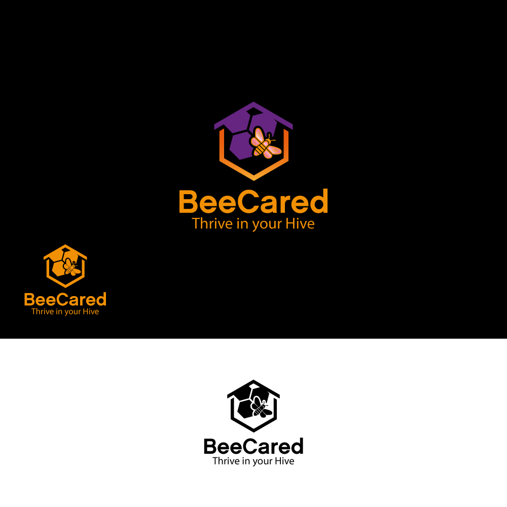 Logo Design by Vic for Bee Cared4 | Design #15984357