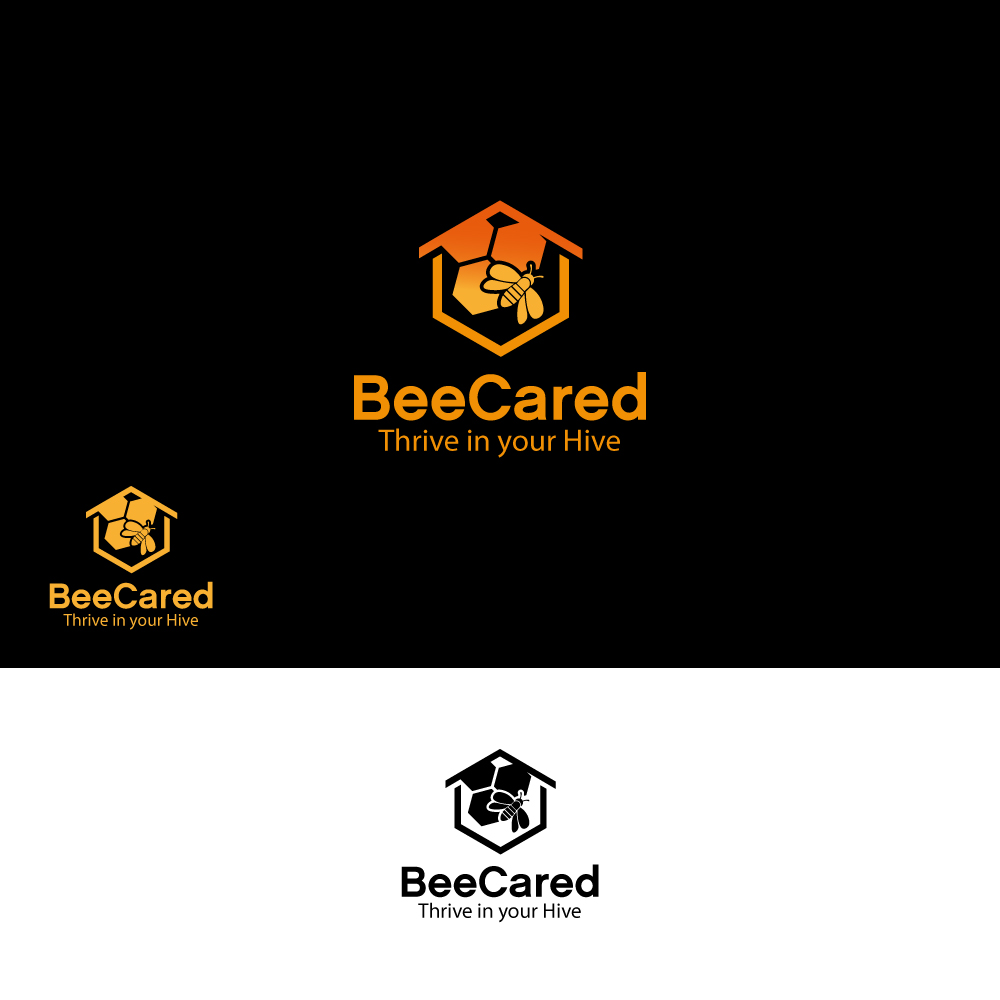 Logo Design by Vic for Bee Cared4 | Design #16002462