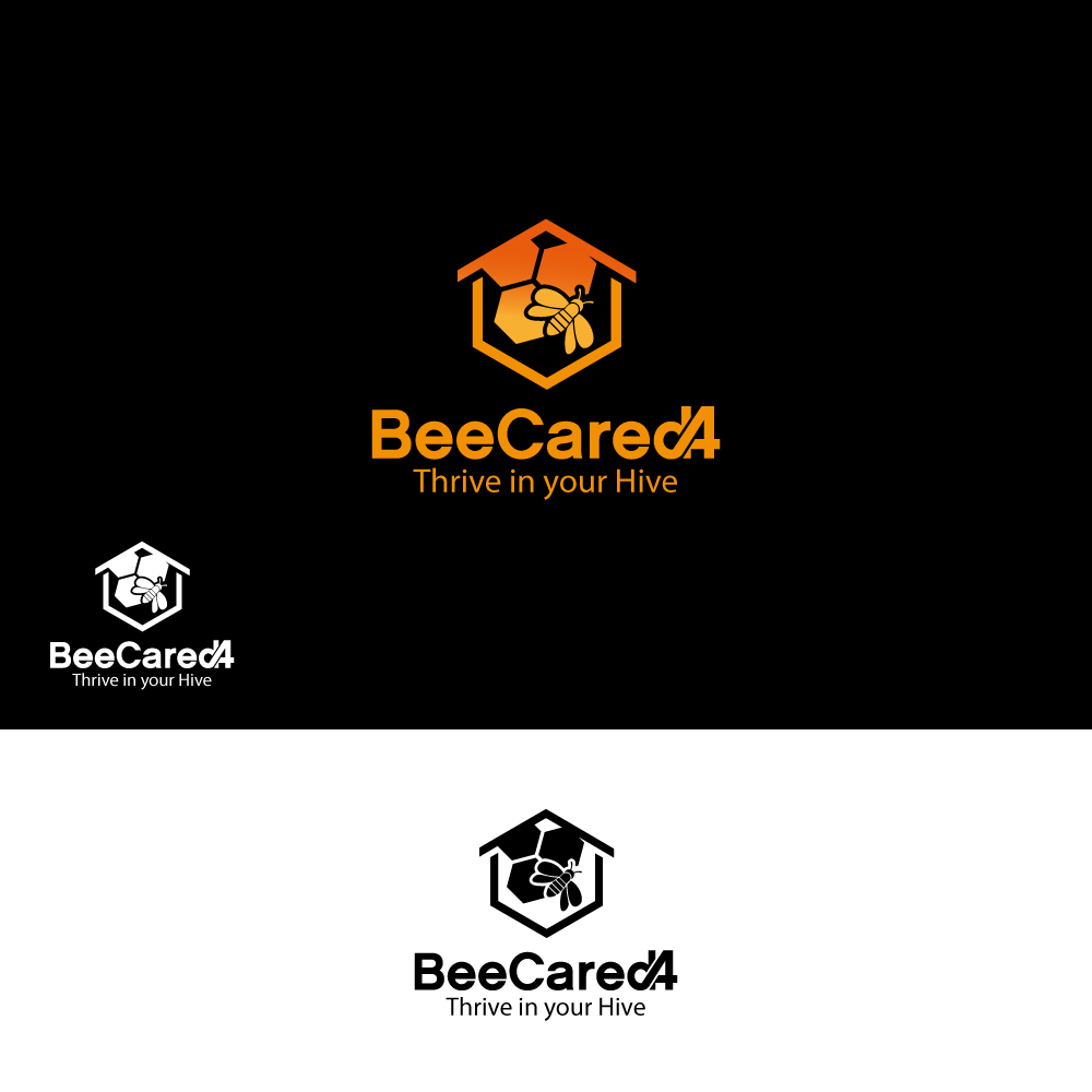 Diseño de Logo por Vic para Bee Cared4 | Diseño #16069374