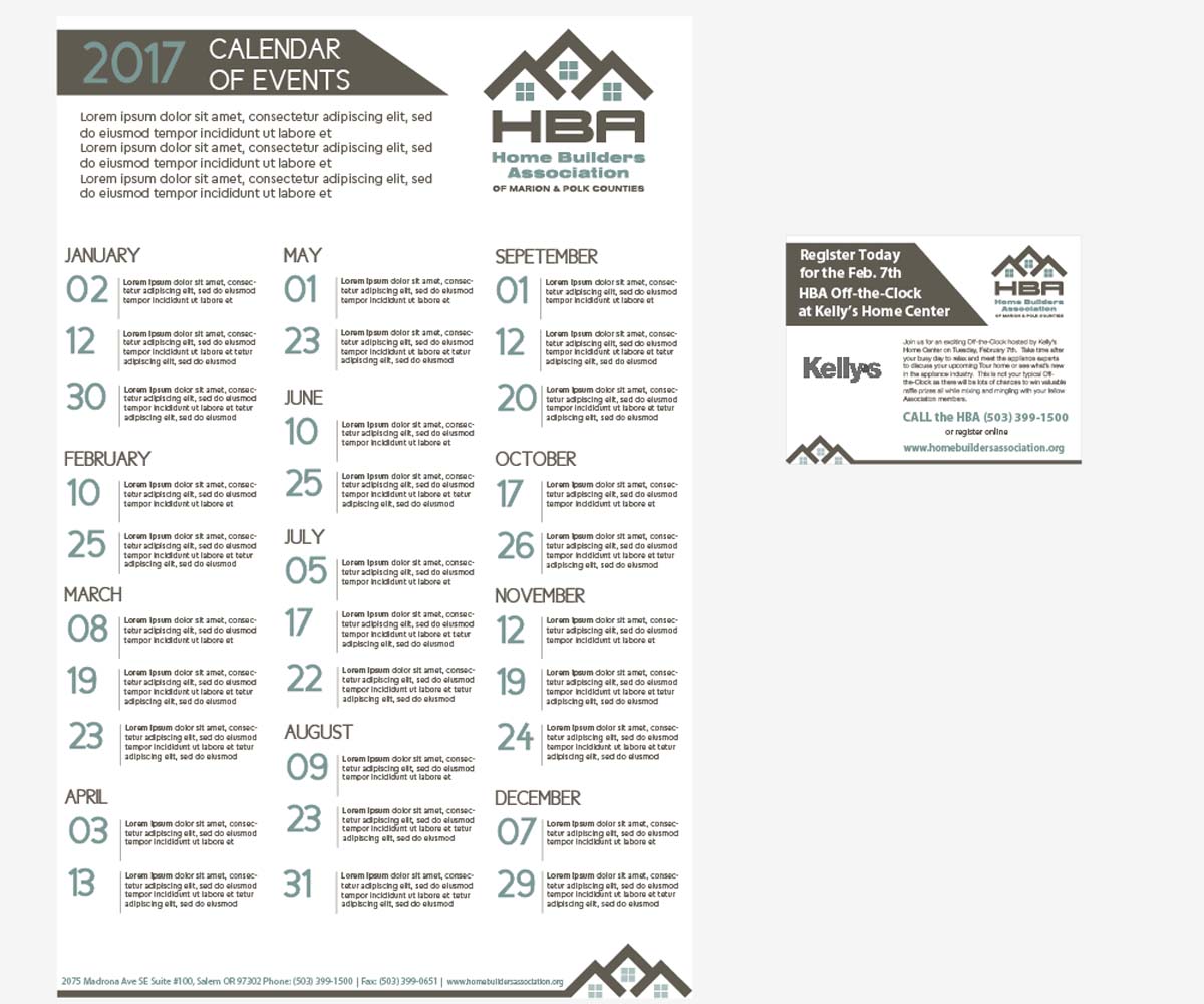 Graphic Design by Anna  for Home Builders Association of Marion & Polk Counties | Design #15973888