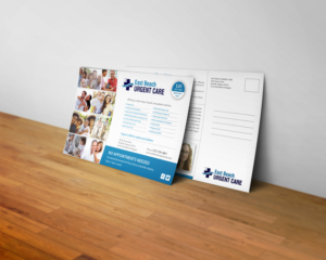 Design de Carte Postale par Alexandar pour East Beach Urgent Care | Design : #15947546