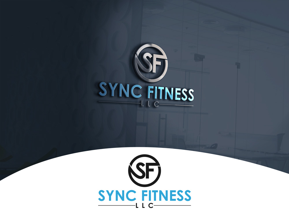 Diseño de Logo por A S design @ para SYNC Fitness | Diseño #15976009