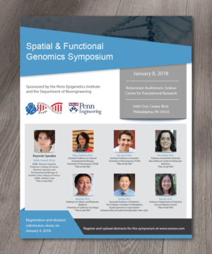 Flyer Design by alex989 for University of Pennsylvania | Design: #15959150