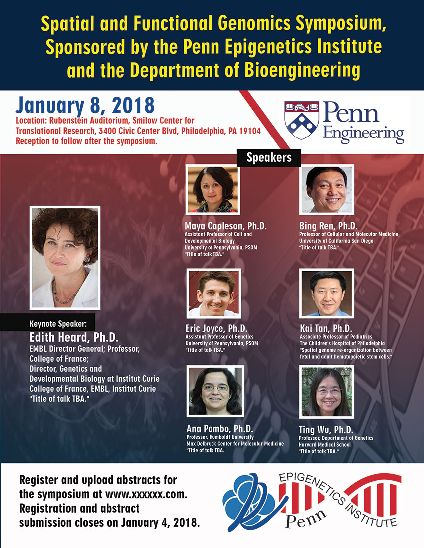 Flyer Design by NILDesigns for University of Pennsylvania | Design #15979368