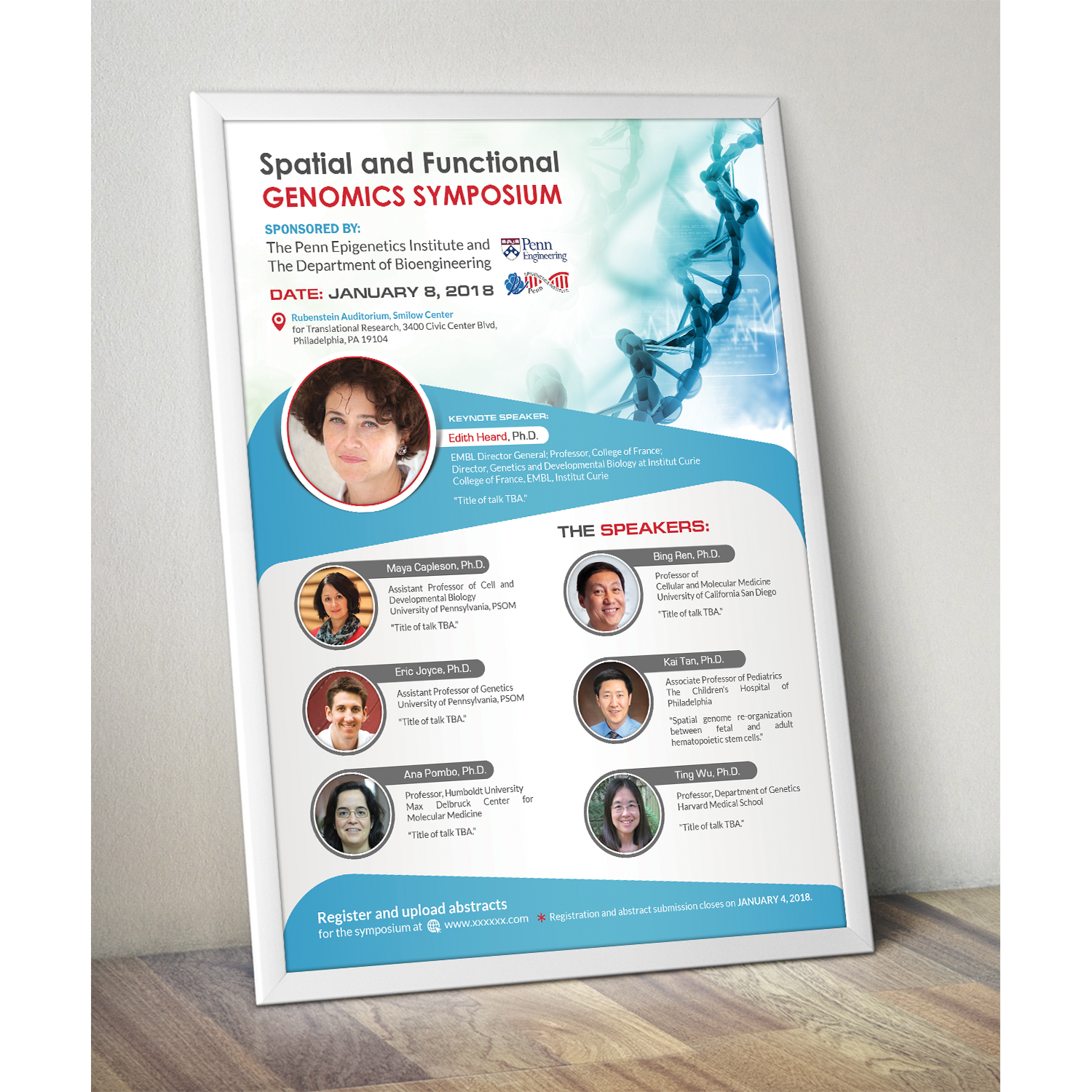 Flyer Design by debdesign for University of Pennsylvania | Design #15939630