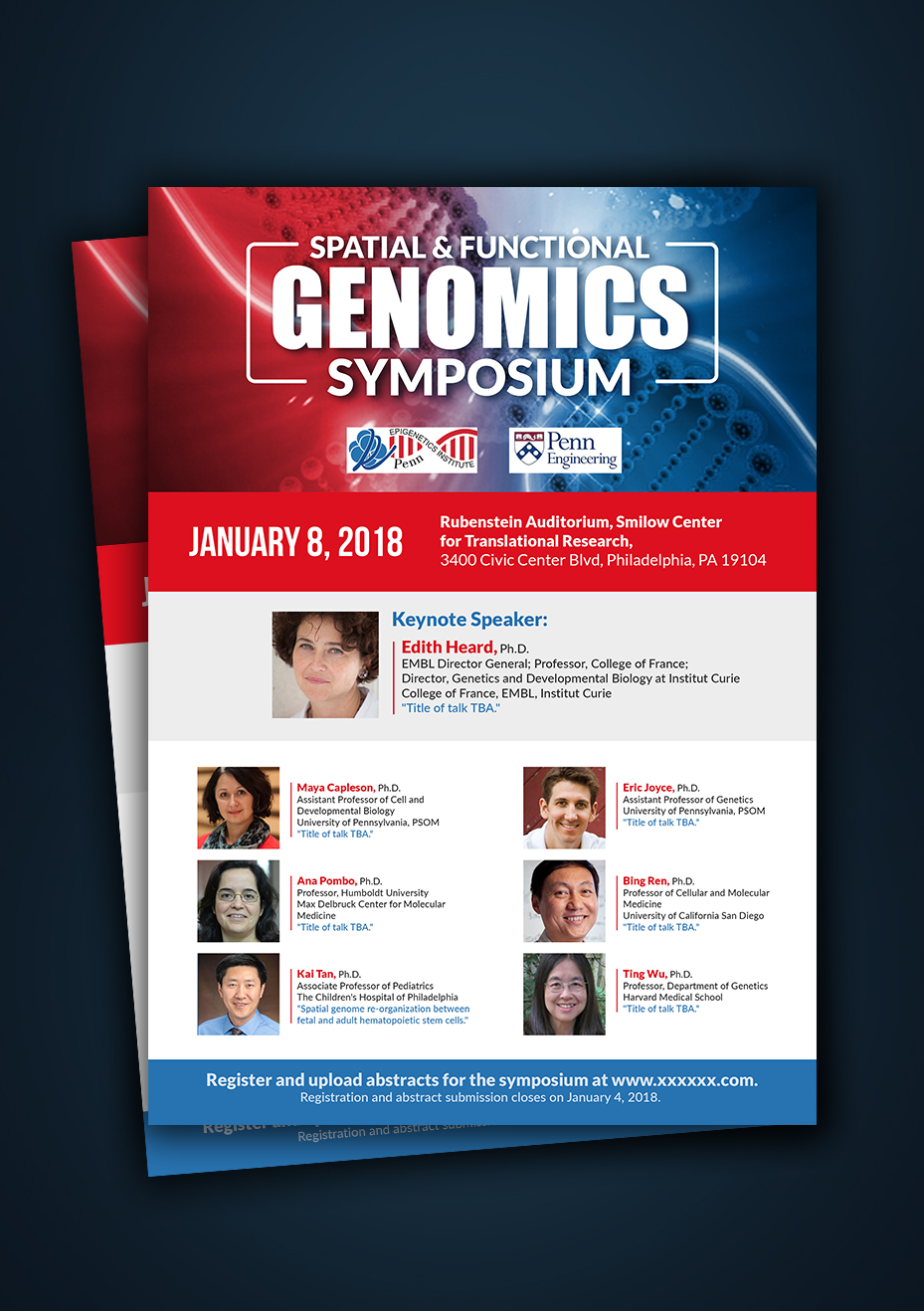 Flyer Design by Deepak_9_Malhotra for University of Pennsylvania | Design #15942770