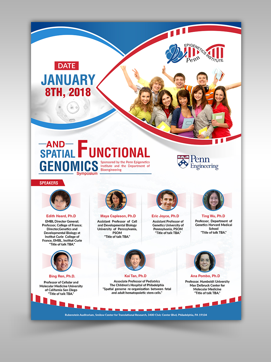 Flyer Design by SAI DESIGNS for University of Pennsylvania | Design #15955763