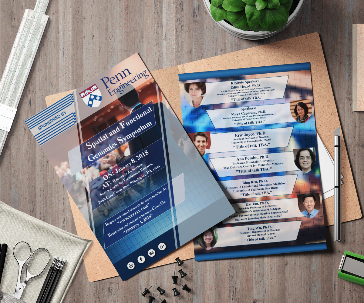 Design de Flyer par HamzaMalik pour University of Pennsylvania | Design #16011380