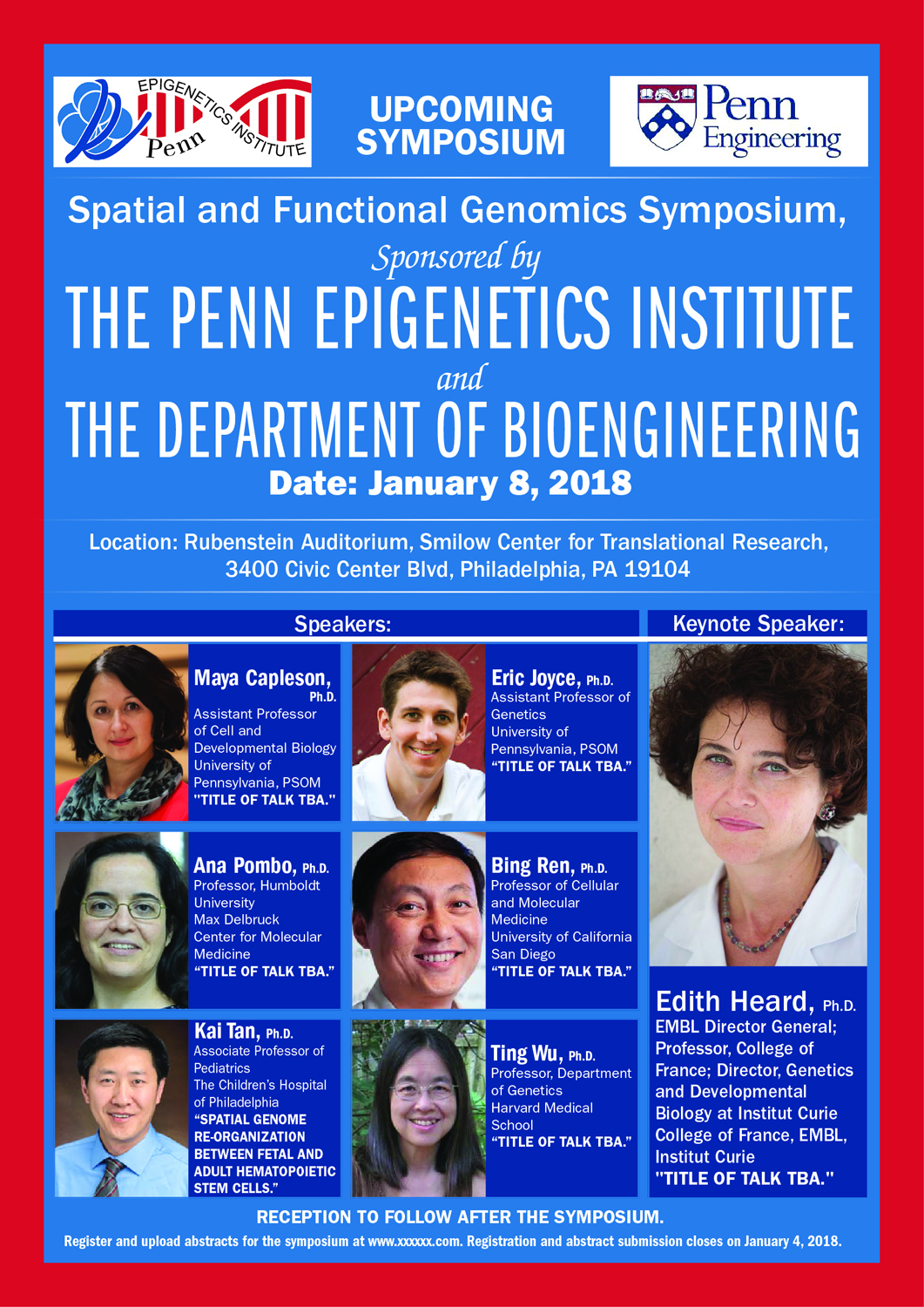 Flyer Design by Prabhu for University of Pennsylvania | Design #16011476