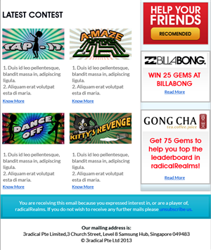 Newsletter Design by Expert Designer for this project | Design #2663178