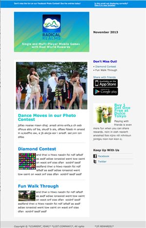 Newsletter Design by juniper107 for this project | Design: #2666326