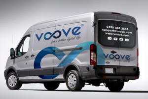 Van Signage for Tech Company - Small Van and Mid-Size Van