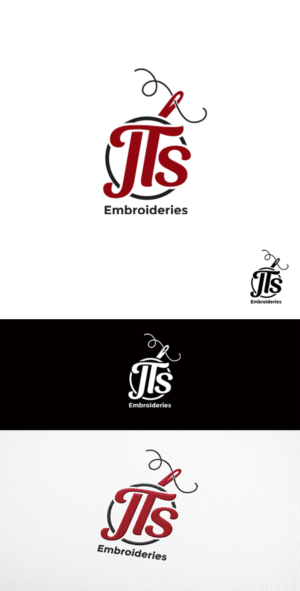 Logo Design by anshtoyj for JT's Embroideries | Design #15977241