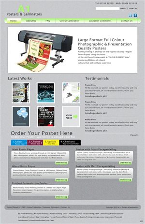 Web Design by pb for this project | Design: #594998