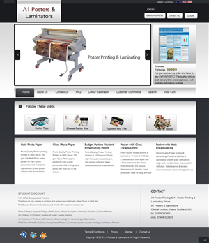 Web Design by pb for this project | Design: #595371