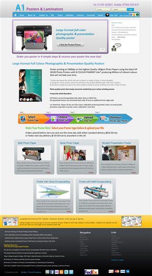 Web Design by pb for this project | Design: #599842