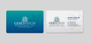 Visitenkarten-Design von INDIAN_Ashok für GeroPsych Associates, Ltd | Design: #15942487